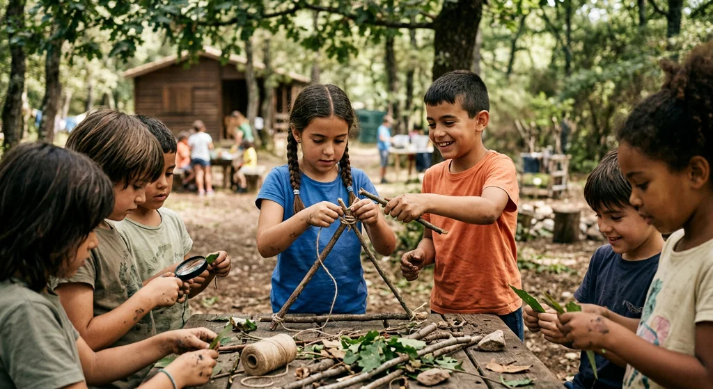 Actividades de educación en el tiempo libre infantil y juvenil