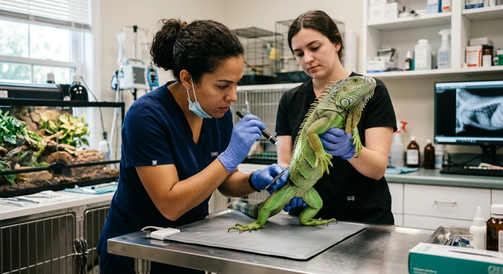 Auxiliar de veterinaria: especialidad en animales exóticos