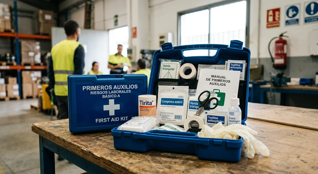 Primeros Auxilios - Riesgos laborales Básico A