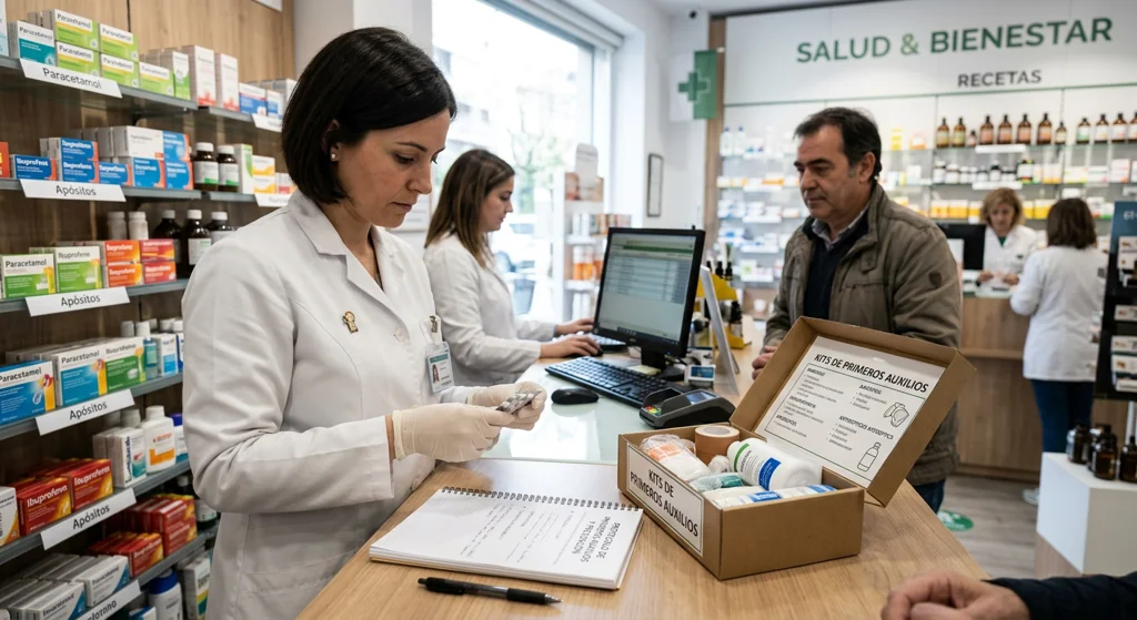Primeros Auxilios y Prevención de Riesgos en oficina de Farmacia (90 hrs)