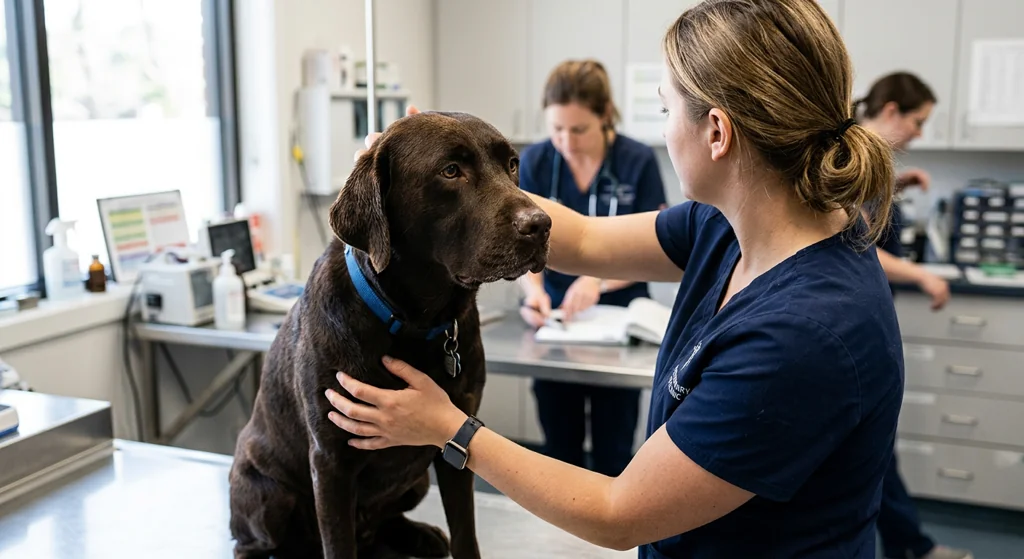 Auxiliar de veterinaria