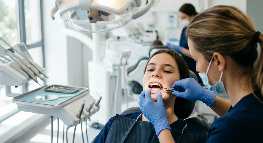 Estética dental, odontopediatría, ortodoncia y prótesis dental
