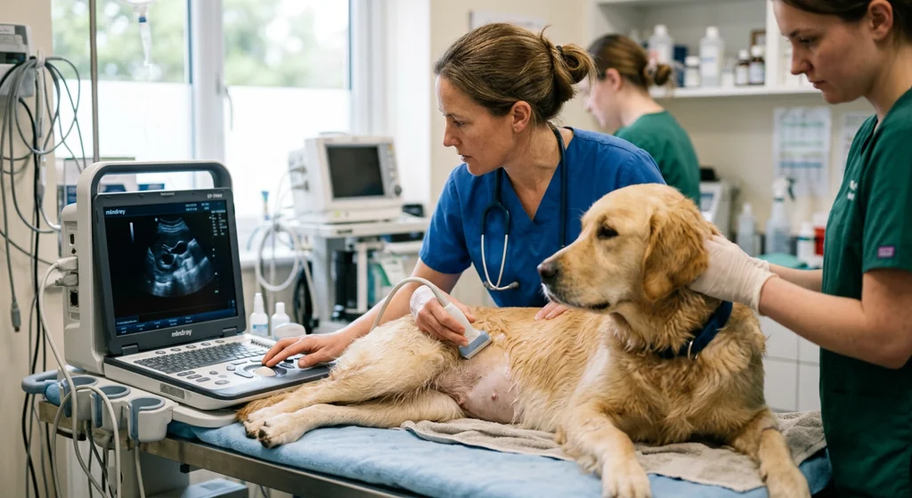 Experto en ecografías en veterinaria